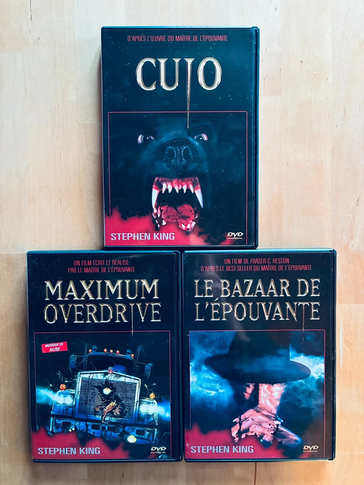 Coffret 3 DVD cultes Stephen King. – photo 3